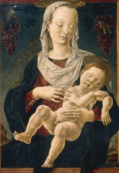 Cosme Tura, La Vierge a l''Enfant od Cosme um Tura