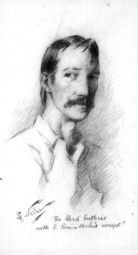 Robert Louis Stevenson od Count Girolamo Pieri Nerli