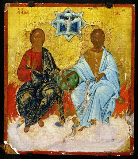 Icon of the Holy Trinity od Cretan