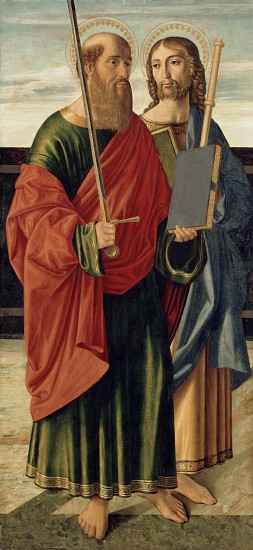 St. Paul and St. James the Elder od Cristoforo Caselli