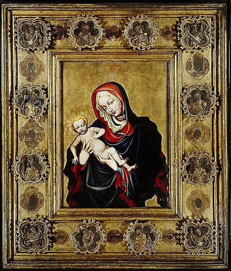 Madonna of Saint-Guy, c.1392-96 od Czech School