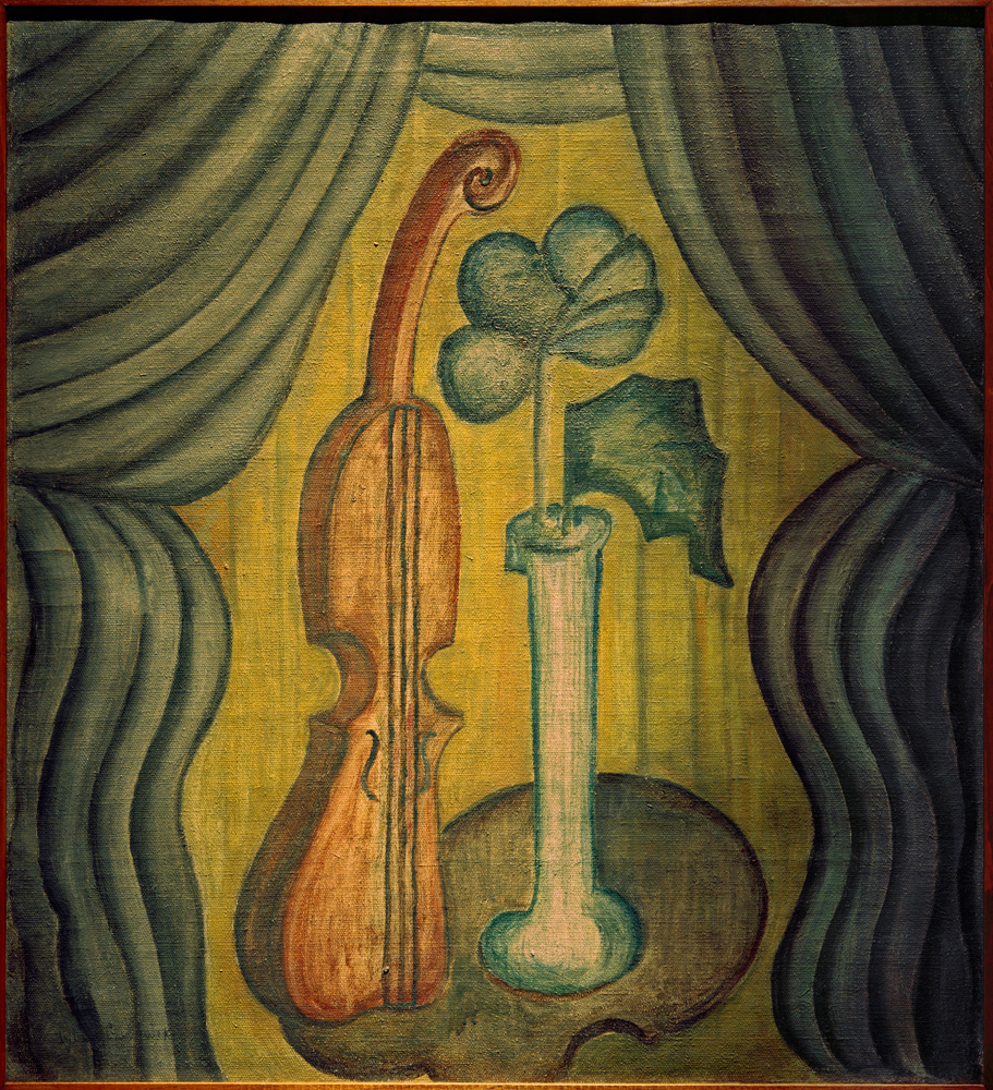 Stilleben mit Geige od Czyzewski Tytus