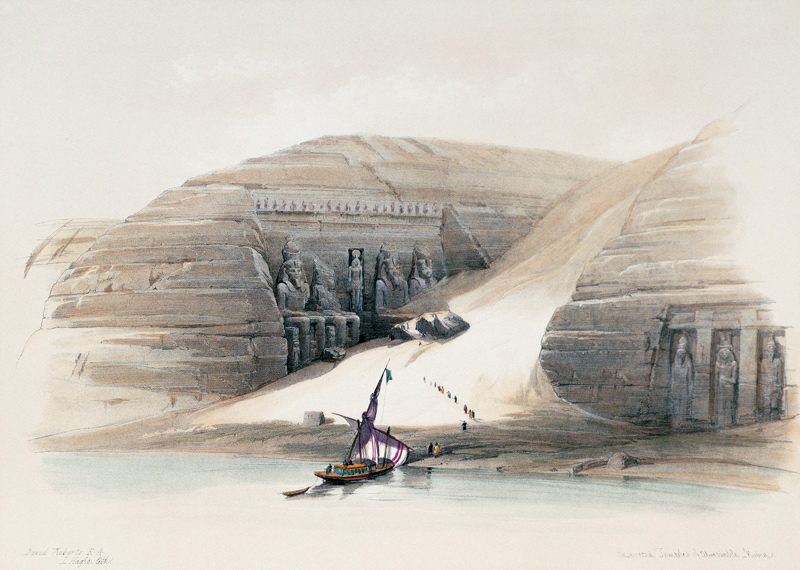 Abu Simbel od D. Roberts