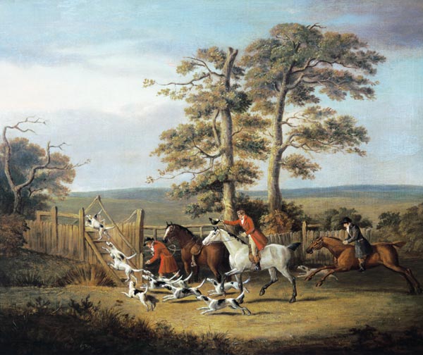 Hunting Scene od D. the Younger Wolstenholme