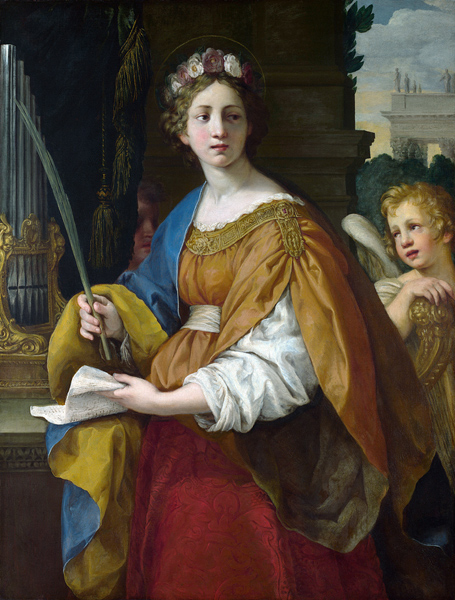 Saint Cecilia od Pietro  da Cortona,