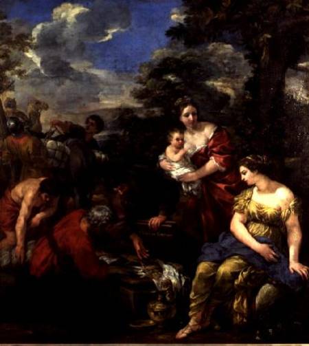 Laban Seeking his Idols od Pietro  da Cortona,