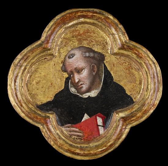 St. Thomas Aquinas od Dalmasio di Jacopo Scannabecchi