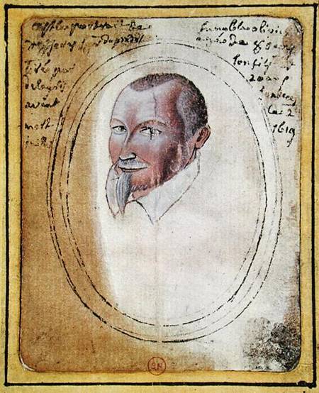 Portrait of Olivier de Serres (1539-1619) od Daniel de Serres