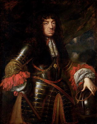 John II Casimir (oil on canvas) od Daniel Jerzy Schultz
