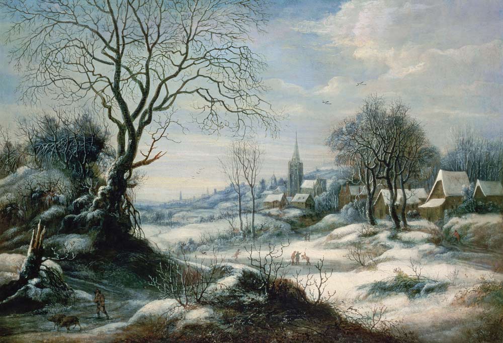 Winter landscape od Daniel van Heil