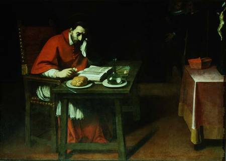 The Fasting of St. Charles od Daniele Crespi