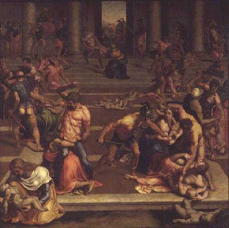 Massacre of the Innocents od Daniele  da Volterra