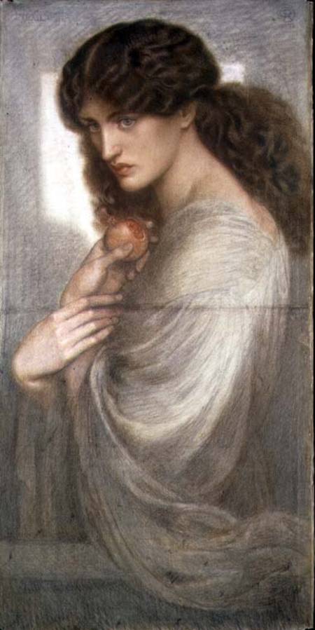 Proserpina od Dante Gabriel Rossetti