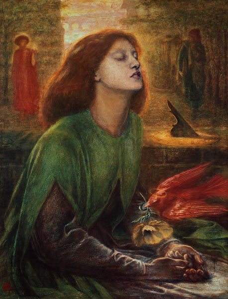 Rossetti / Beata Beatrix / Painting od Dante Gabriel Rossetti