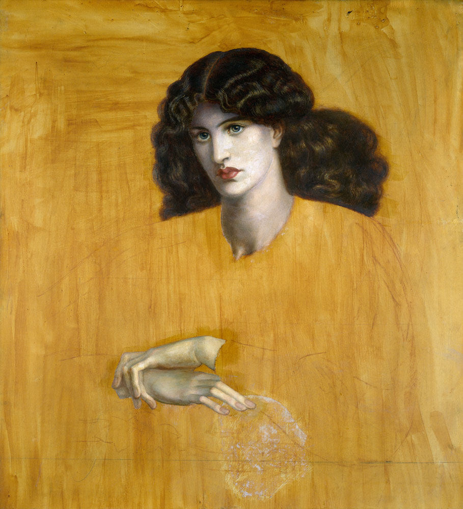 D.G.Rossetti / La Donna della Finestra. od Dante Gabriel Rossetti