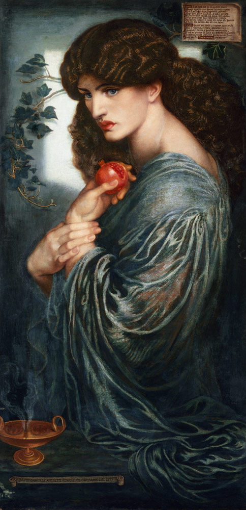 Proserpina. od Dante Gabriel Rossetti