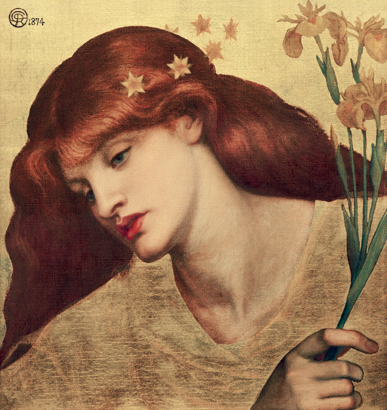D.G.Rossetti / Veronica Veronese / 1874 od Dante Gabriel Rossetti