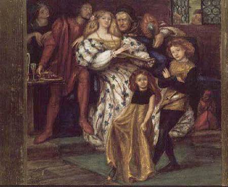 The Borgia Family od Dante Gabriel Rossetti