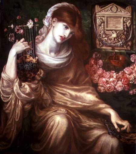 The Roman Widow od Dante Gabriel Rossetti