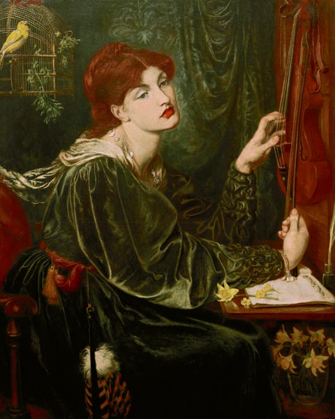 D.G.Rossetti / Veronica Veronese / 1872 od Dante Gabriel Rossetti