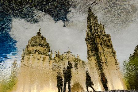Toledo Cathedral Reflection