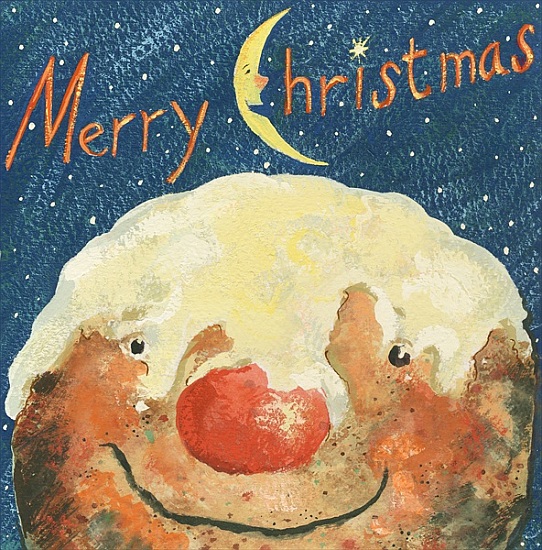 Merry Christmas Pudding od David  Cooke