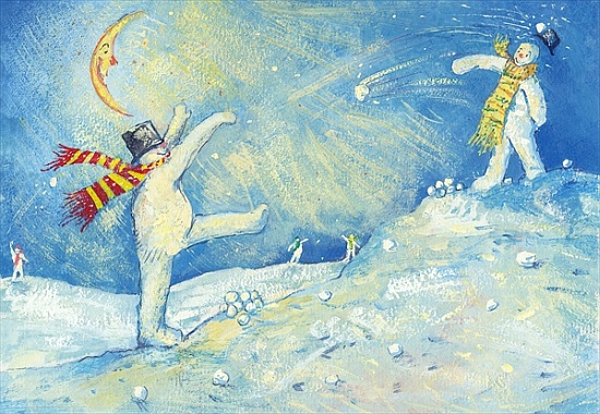 Snowmens Midnight Fun od David  Cooke