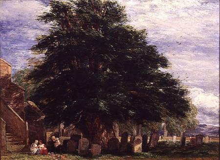 Darley Churchyard od David Cox