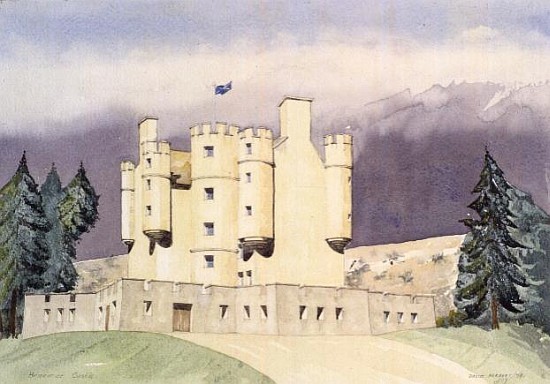 Braemar Castle, 1994 (w/c)  od David  Herbert