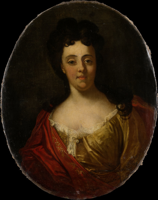 Portrait of Sophia Magdalena von Holzhausen od David LeClerc