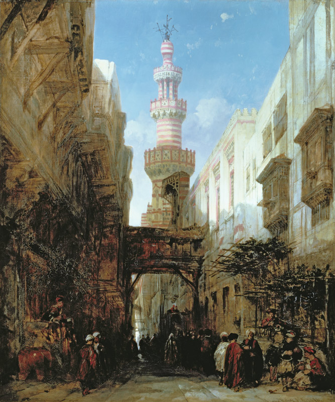 Street in Cairo od David Roberts