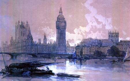 The Houses of Parliament od David Roberts