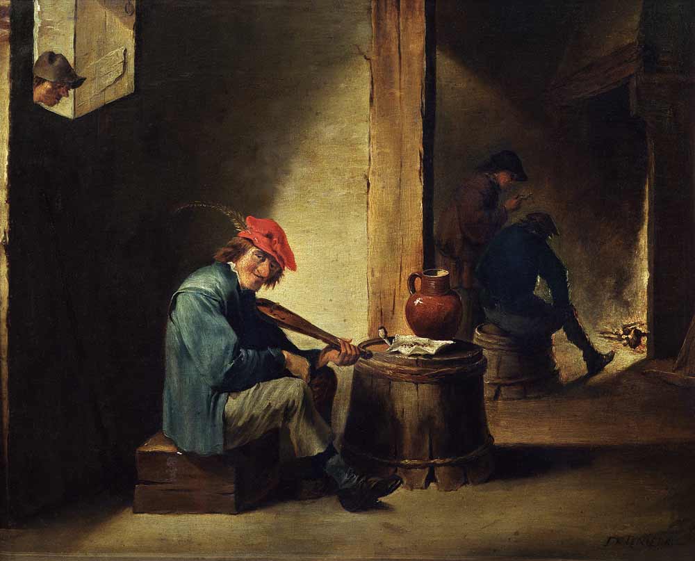 A musician od David Teniers