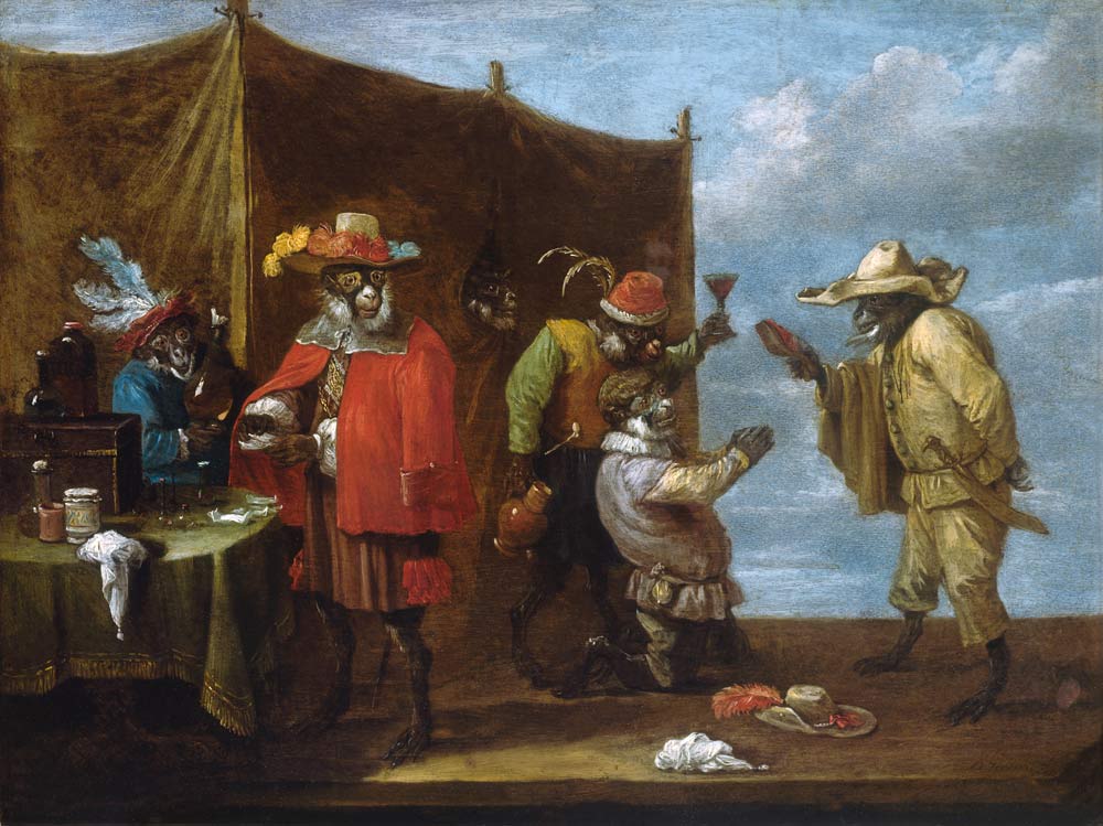 Singerie od David Teniers