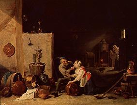 The altos and the maid. od David Teniers