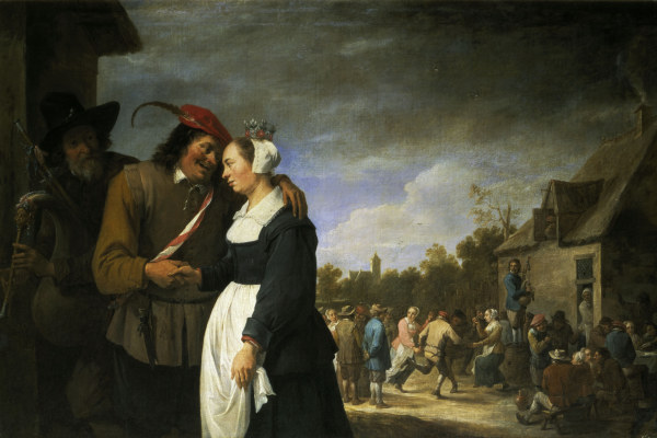David Teniers, Jr., Peasant Wedding. od David Teniers