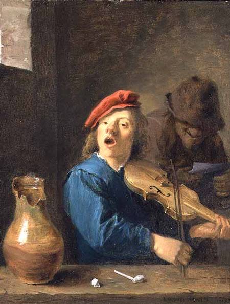 The Fiddler od David Teniers