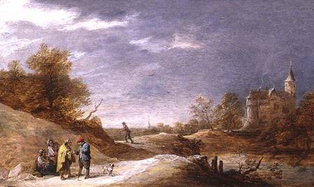 The Fortune Teller (panel) od David Teniers