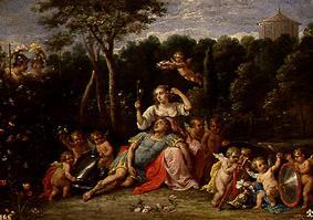 The garden of the Armida. od David Teniers