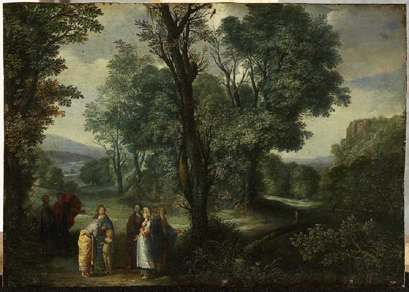 Geburt des Adonis. od David Teniers