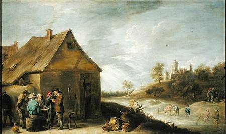 Inn by a River od David Teniers