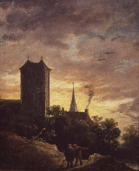 Landscape with a Tower od David Teniers