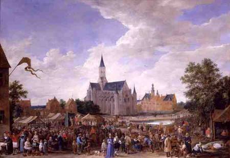 The Potters' Fair at Ghent od David Teniers