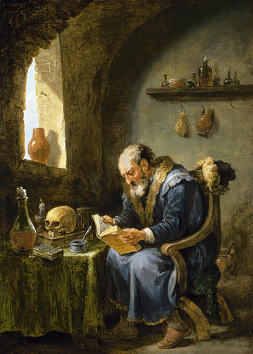 The Alchemist od David Teniers