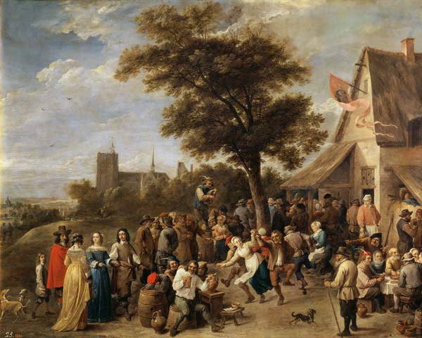 Peasants Merry-Making od David Teniers
