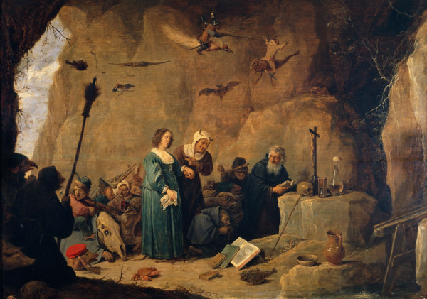 Teniers, Temptation of Saint Anthony od David Teniers