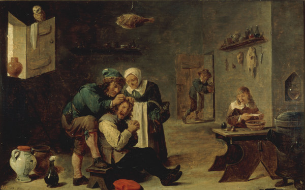 Teniers the Younger / Head Operation od David Teniers