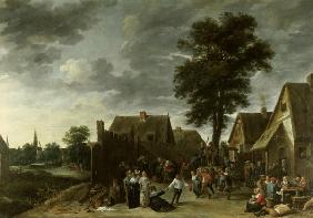Teniers the Younger / Fair at Inn / 1641