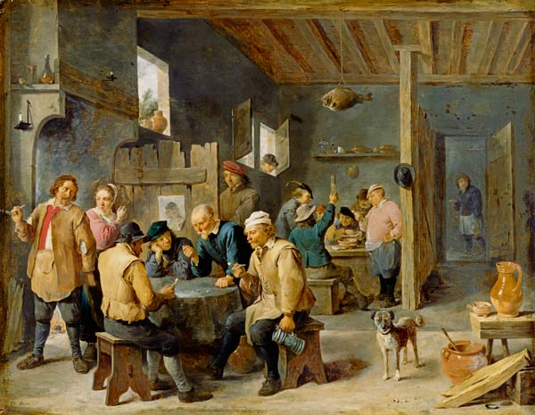 Carousing room od David Teniers