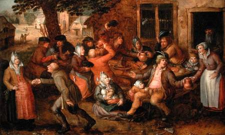 Peasants Merrymaking od David Vinckboons